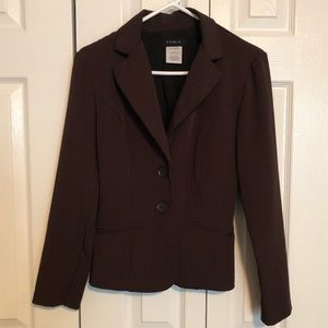 Brown blazer